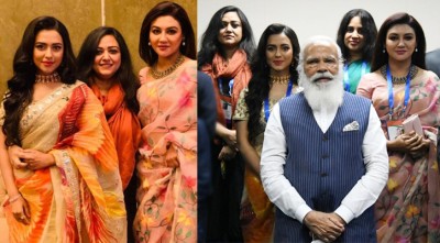 মোদীর সঙ্গে সৌজন্য সাক্ষাৎ করলেন অভিনেত্রী জয়া, ফারিয়া, সুমি মোদীর সঙ্গে সৌজন্য সাক্ষাৎ করলেন অভিনেত্রী জয়া, ফারিয়া, সুমি