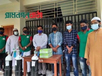 বাগেরহাটে ব্লাড ব্যাংকের উদ্যোগে বিনামূল্যে অক্সিজেন সেবা চালু বাগেরহাটে ব্লাড ব্যাংকের উদ্যোগে বিনামূল্যে অক্সিজেন সেবা চালু