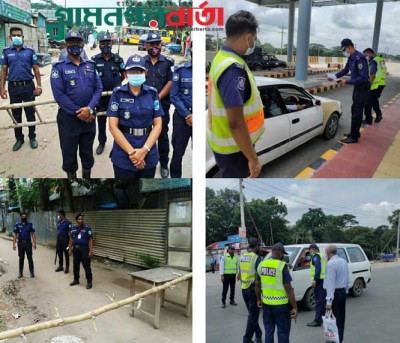 ভাঙ্গায় লগডাউন সফল করতে আইনশৃক্সখলা বাহিনীর কড়া মনোভাব ভাঙ্গায় লগডাউন সফল করতে আইনশৃক্সখলা বাহিনীর কড়া মনোভাব