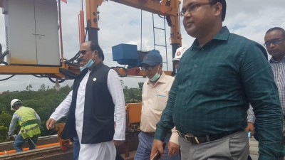 রেল মাওয়া থেকে ভাঙ্গা পর্যন্ত পদ্মা সেতু পারাপার হবে: রেলমন্ত্রী রেল মাওয়া থেকে ভাঙ্গা পর্যন্ত পদ্মা সেতু পারাপার হবে: রেলমন্ত্রী