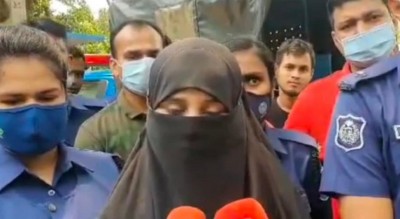 মামুনুল হক আমার সঙ্গে অন্যায় করেছে, আমি রাষ্ট্রের কাছে এর সুষ্ঠু বিচার চাই: জান্নাত মামুনুল হক আমার সঙ্গে অন্যায় করেছে, আমি রাষ্ট্রের কাছে এর সুষ্ঠু বিচার চাই: জান্নাত